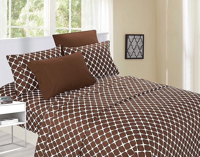 Elegant Comfort Luxury Softest and Coziest 4-Piece Bed Sheet Set, Wrinkle - Image 3