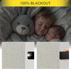 Black Out Linen Curtains 108 Inches Long - Image 4