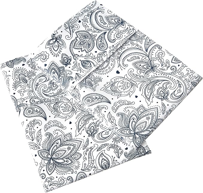 Elegant Comfort Paisley Pattern Pillowcase, 1500 Premium Hotel Quality - Image 2