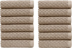 COTTON CRAFT Euro Spa Waffle Wash Cloth by COTTONCRAFT