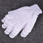 Hotop 4 Pairs Shower Gloves Scrubbing Gloves Dual-Sided Exfoliating Glove Body - Image 6