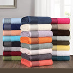 BELIZZI HOME 2 Pack Oversized Cotton Bath Towels, 28x55 inches - Image 5