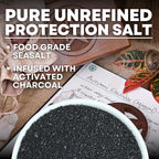 Black Salt for Protection Rituals & Wiccan Spells, Handcrafted Negative Energy - Image 3