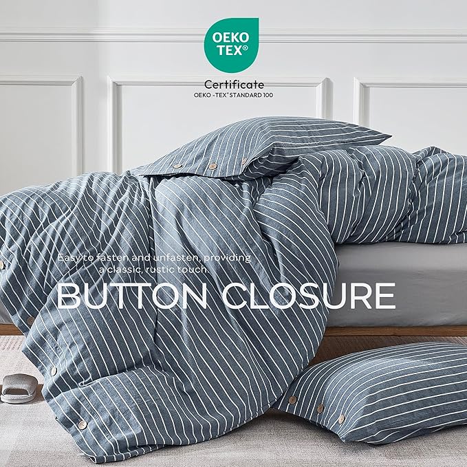 JELLYMONI Cotton Duvet Cover Oversized King Size - Image 5