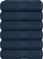 Belizzi Home Ultra Soft 6-Piece Hand Towel Set 16x28-100% Ringspun Cotton by Unknown