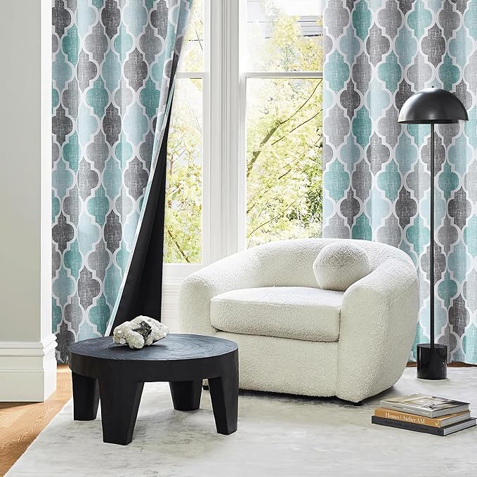 Beauoop 100% Blackout Curtains 45 Inches Long 2 Panels - Image 7