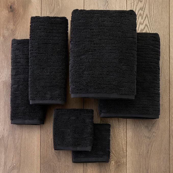 SKL Home CloudSoft 100% Cotton Luxury 6-Piece Towel Set, 600 GSM, Ultra Plush & - Image 2