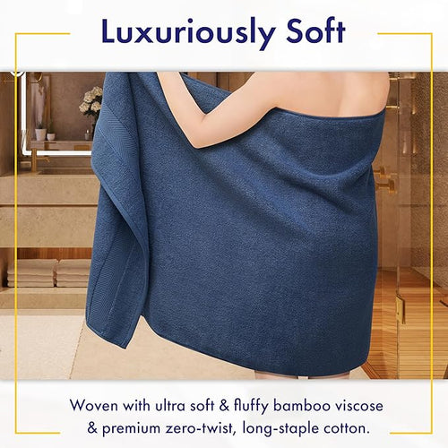 Alusa Home Ultra Soft & Plush Viscose from Bamboo Bath Towels - Image 2