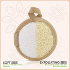 Almooni Natural Loofah Exfoliating Facial Scrubber, Made - Image 4