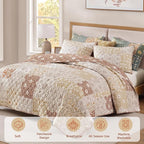CASAAGUSTO Queen Quilt Set - Image 6
