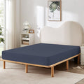HBHLFZ Full Fitted Sheet Only, Soft Breathable Bottom Sheet by HBHLFZLuxuryHomeLife