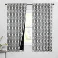 Beauoop 100% Blackout Curtains 63 Inches Long 2 Panels by Beauoop