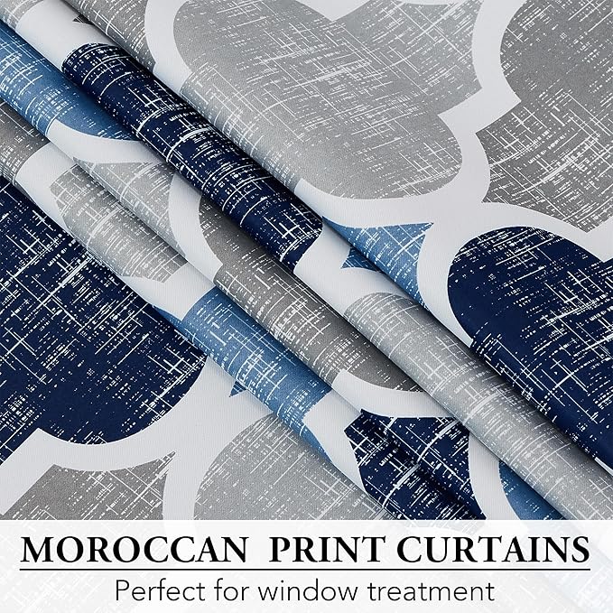 Beauoop 100% Blackout Curtains 96 Inches Long - Image 5