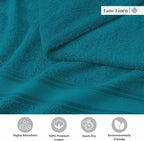 LANE LINEN 100% Cotton 4 Pack Bath Towels Set - Image 6
