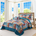 BEDIFANY Cotton California King Quilt Set - Image 2