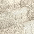 Modern Threads 4-Pack SpunLoft Bath Towel Sand 30x54 - Image 4