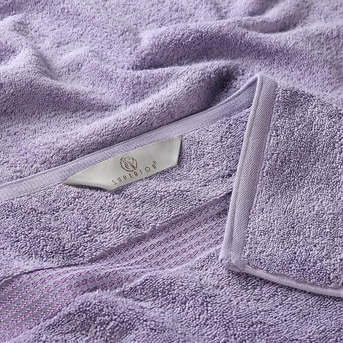 Superior Egyptian Cotton 8-Piece Towel Set, Guest Bath Decor Essentials - Image 5