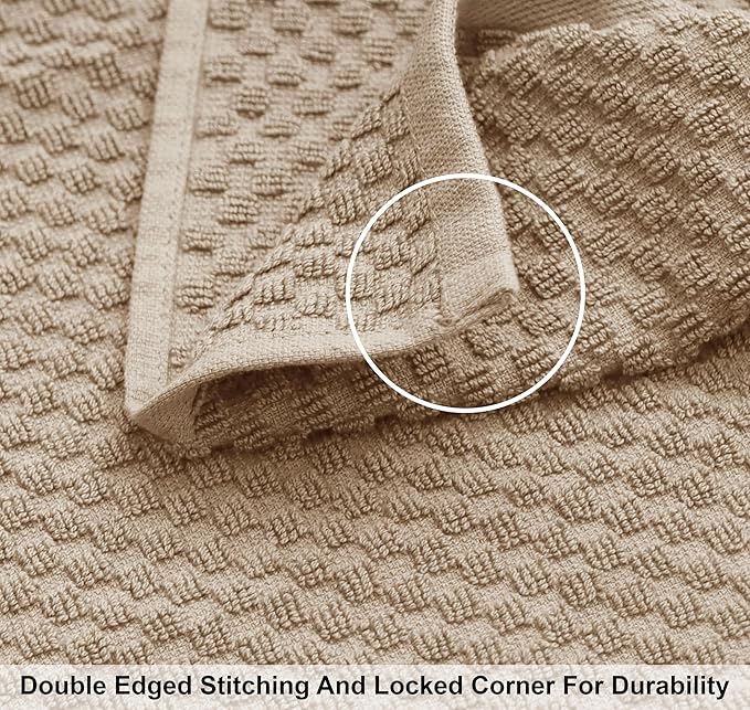 COTTON CRAFT Waffle Bath Sheets - Image 4