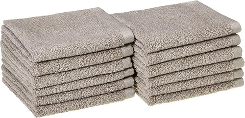 Amazon Basics 100% Cotton Washcloths by AmazonBasics