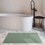 Cotton Paradise Bath Rug for Bathroom, 20x34 inch 100% Cotton Non Slip Bath Mat - Image 2