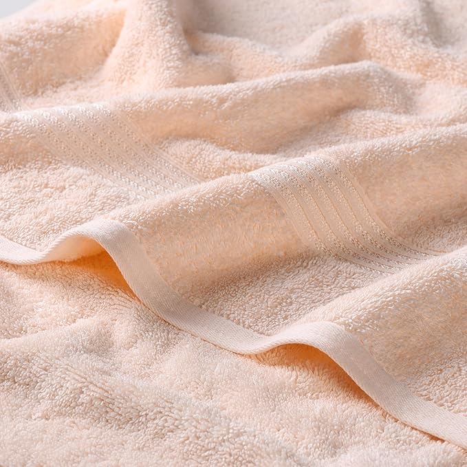 Superior Egyptian Cotton 2-Piece Bath Sheet Towel Set, Oversized Body Towels - Image 3