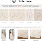 Beige Area Rug 6x9 Machine Washable Vintage Living Room Distressed Non Slip - Image 8