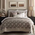 Levtex Home Adare Cocoa Reversible Full/Queen Quilt Set and 2 Pillow Shams by LevtexHome