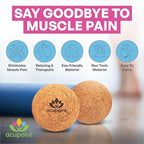 Acupoint Physical Massage Therapy Lacrosse Ball Set Ideal - Image 5