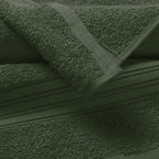 BOUTIQUO Ultra Soft 3 Pack Cotton Towel Set, Contains a Bath Towels 28x55 inch - Image 2