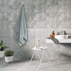 Belizzi Home 8 Piece Towel Set 100% Ring Spun Cotton, 2 Bath Towels 27x54 - Image 4