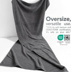 American Soft Linen 100% Cotton 600 GSM Turkish 40x80 Oversized Bath Towel Sheet - Image 3