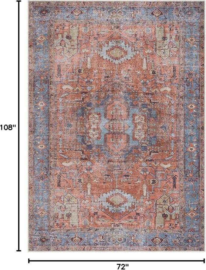 Bloom Rugs Washable 6' x 9' Rug - Image 2