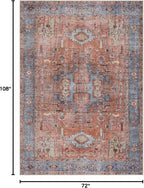 Bloom Rugs Washable 6' x 9' Rug - Image 2