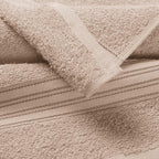 BOUTIQUO 6 Pack Cotton Towel Set, Contains 2 Bath Towels 28x55 inch, 2 Hand - Image 2