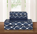 Elegant Comfort Luxury Softest and Coziest 6-Piece Bed Sheet Set, Wrinkle by ELEGANTCOMFORT