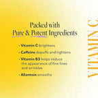 Derma E Vitamin C Bright Eyes Hydro Gel Under Eye Patches - Image 4