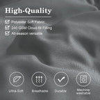 Monbix Queen Comforter Set - Image 5