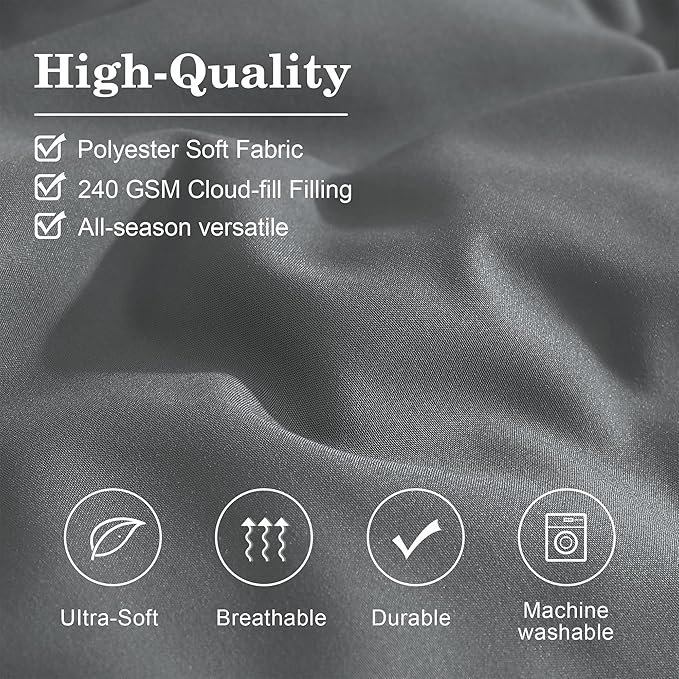 Monbix Queen Comforter Set - Image 5