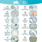 DREAMCARE King Size Sheets Set - Image 2