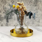 Freelove Round Serving Tray, Perfume Organizer Candle Organization Centerpieces - Image 5