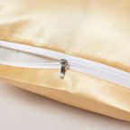Satin Pillowcases with Zipper （20x30）, Queen Size Pillowcases Set of 2 - Image 3