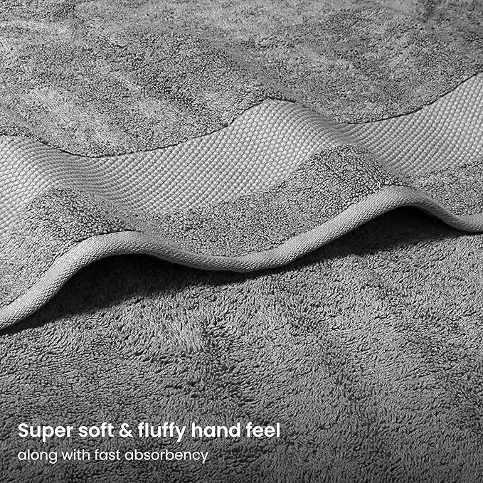 BIOWEAVES 100% Organic Cotton 700 GSM Plush Washcloths 13" x 13" GOTS Certified - Image 2