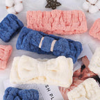 DiyJibb 9 Pcs Spa Headband for Washing Face, Skincare Headband and Wristband Set - Image 2