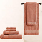 BIOWEAVES 100% Organic Cotton 700 GSM Plush 6-Piece Premium Towel Set GOTS - Image 6
