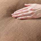 MIULEE Decorative Lumbar Throw Pillow Covers Neutral Linen Fringe Throw Pillows - Image 2