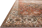 Loloi Layla Collection LAY-05 Ocean/Multi 9'-0" x 12'-0" .13" Thick Area Rug - Image 4
