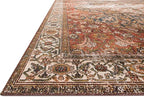 Loloi Layla Collection LAY-05 Ocean/Multi 5'-0" x 7'-6" .13" Thick Area Rug - Image 4
