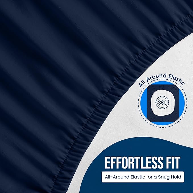Queen Size Mattress Protector Waterproof, Premium 200 GSM Terry Mattress Cover - Image 4