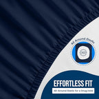 Queen Size Mattress Protector Waterproof, Premium 200 GSM Terry Mattress Cover - Image 4
