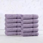 Superior Egyptian Cotton 10-Piece Face Towel Set, Small Towels - Image 2